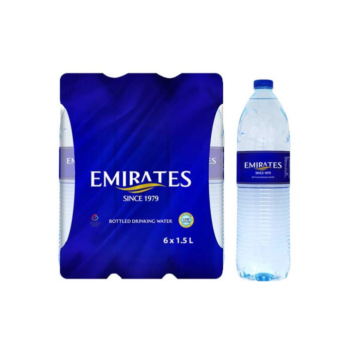 Emirates Bottled Drinking Water 1500ml, Pack of 6 - Image 1