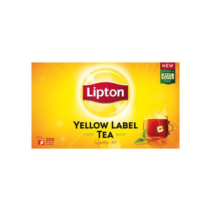 Yellow Label Rich Natural Taste 200 Teabags - Image 1