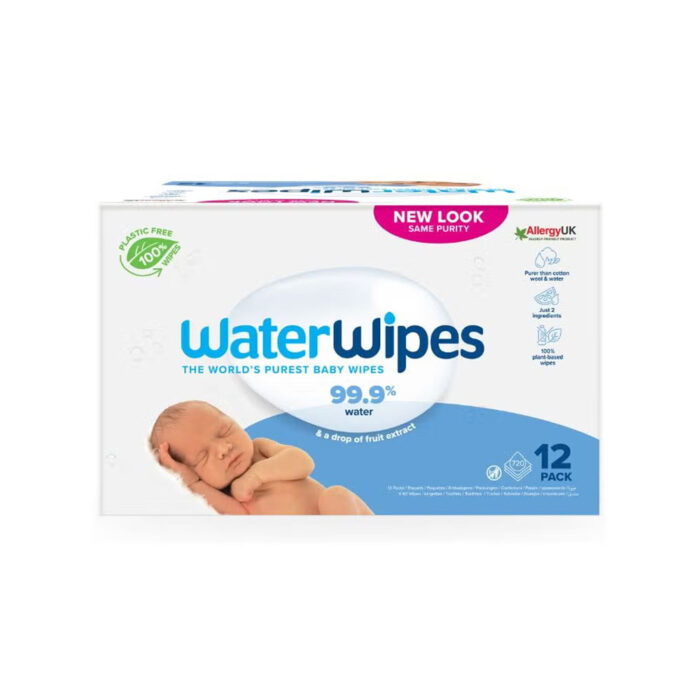 Original-Plastic-Free-Baby Original Plastic Free Baby Wipes, 720 Wet Wipes - Image 1