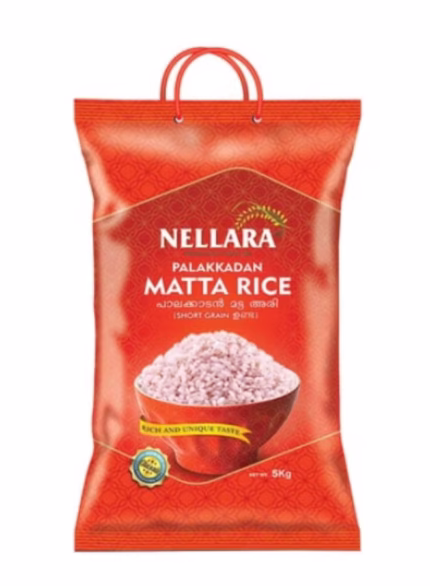 Palakkadan Matta Rice Short Grain 5kg
