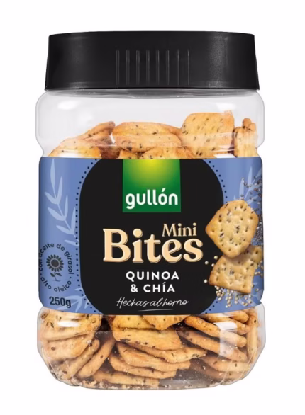 Mini Bites Quinoa & Chia Crackers 250g