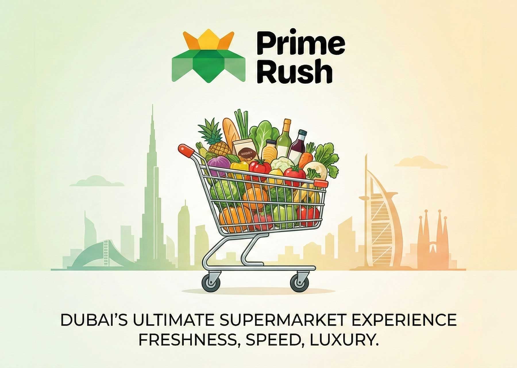 PrimeRush Grocery in Al Jaddaf and JVC