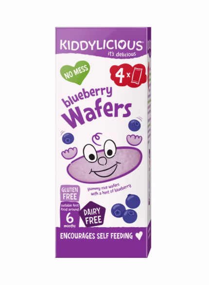 Gluten And Dairy Free Blueberry Wafer Kids Snack