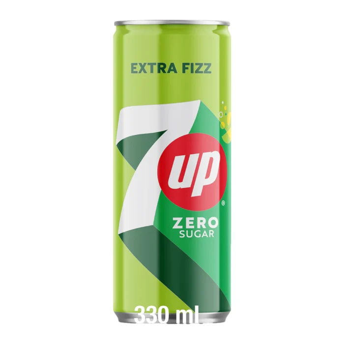 7UP Zero Cans 330 ml - Image 1