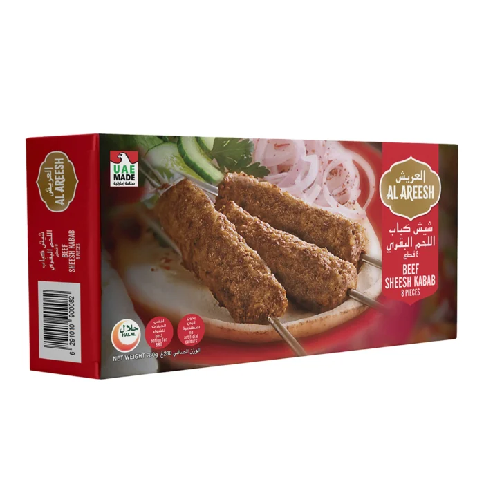 Al Areesh Beef Sheesh Kabab 280 g - Image 1