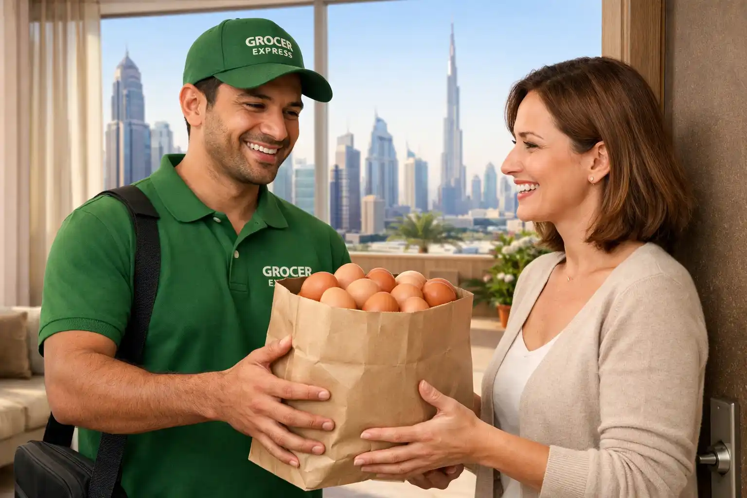 10-Minute Egg Delivery in Al Jaddaf and Fast Grocery Delivery Across Dubai