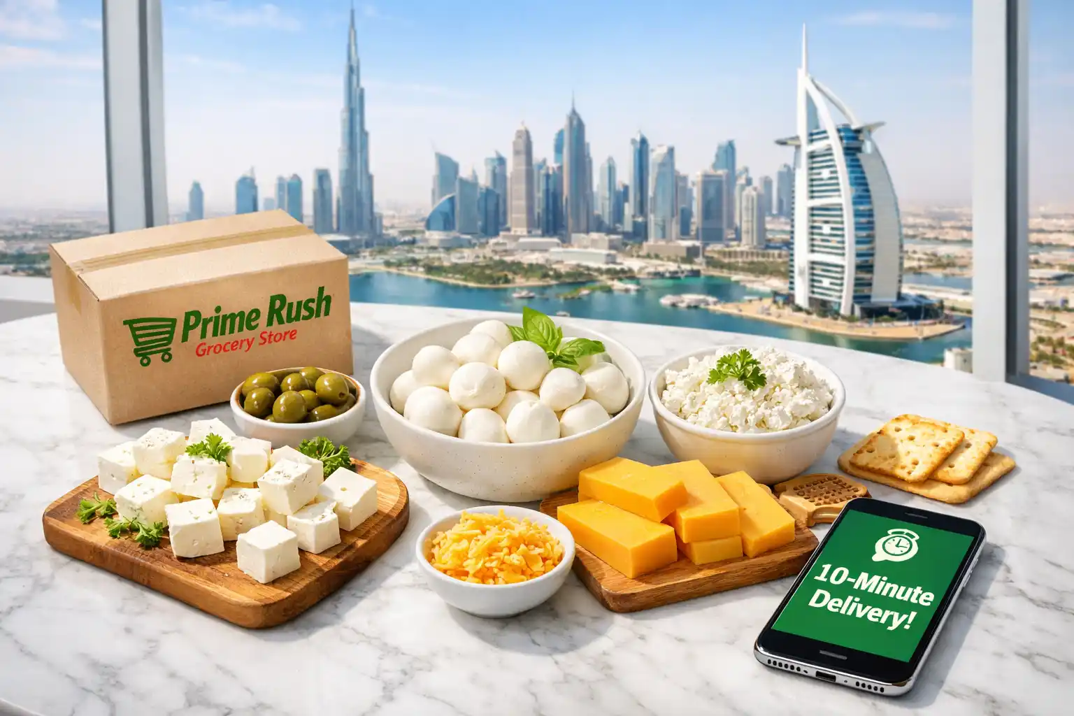 Fresh, Healthy Cheese Delivered Across Dubai