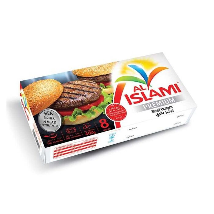 5702 Al Islami Premium Beef Burger 400g - Image 1