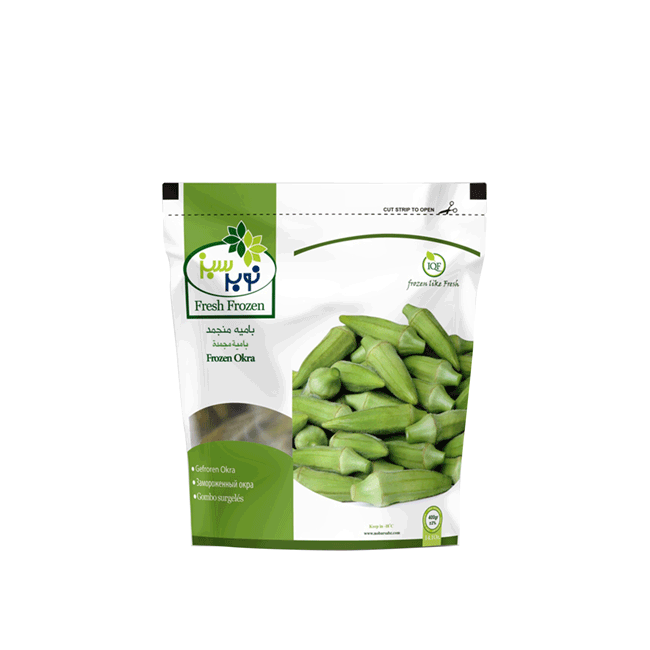6260257500898 Frozen Okra Nobar Sabz 400g - Image 1