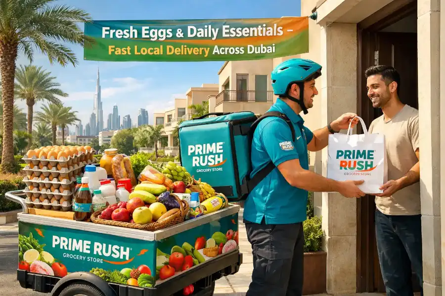 Shop Fresh Eggs and Daily Essentials Across Dubai with Fast Local Delivery