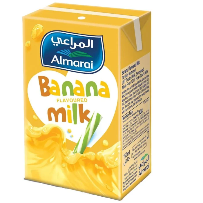 ALMARAI BANANA MILK 150ML - Image 1