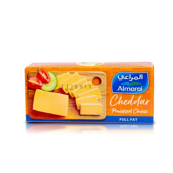 ALMARAI CHEDDAR CHESSE FULL FAT 454G - Image 1