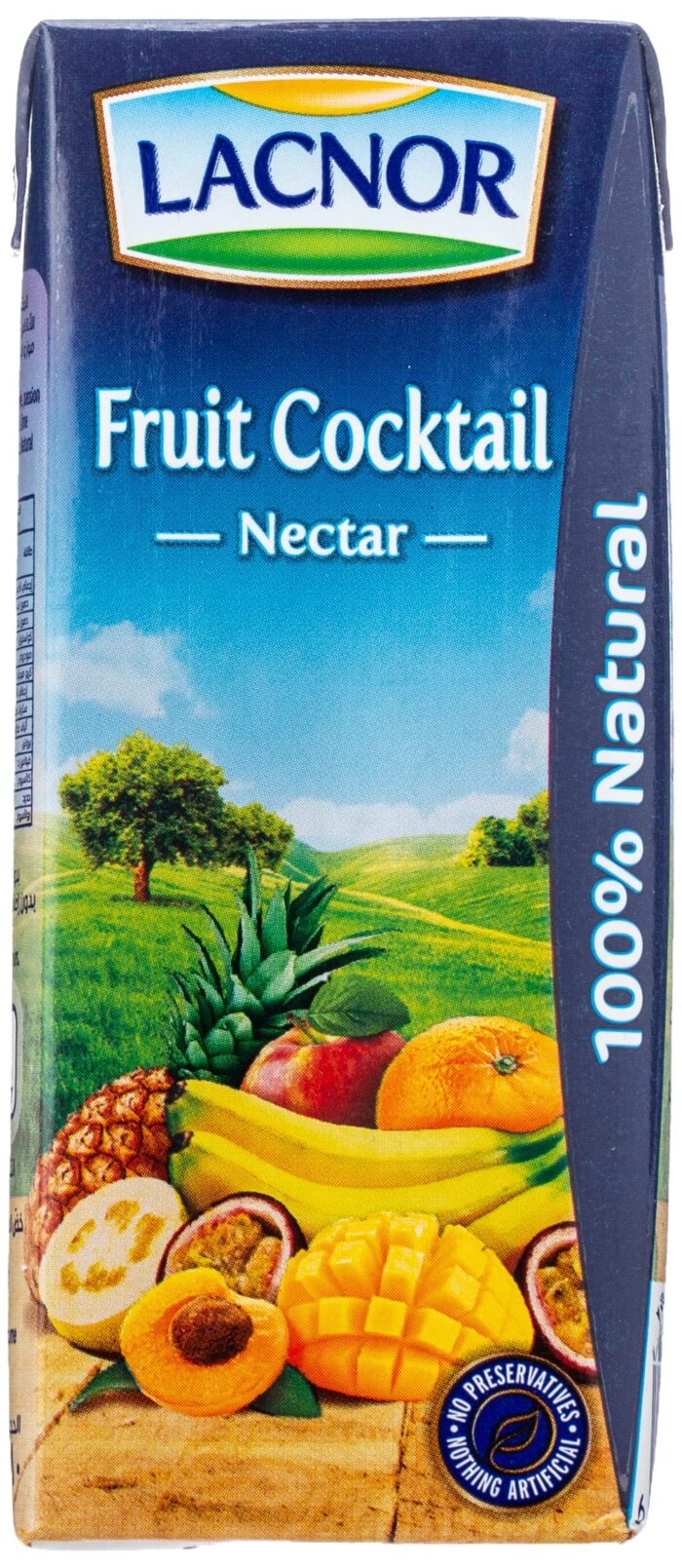 LACNOR JUICE FRUIT COCKTAIL 180ML - Image 1