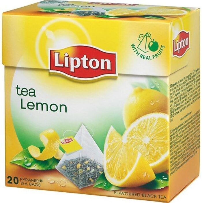LIPTON TEA BAG LEMON 20PCS - Image 1