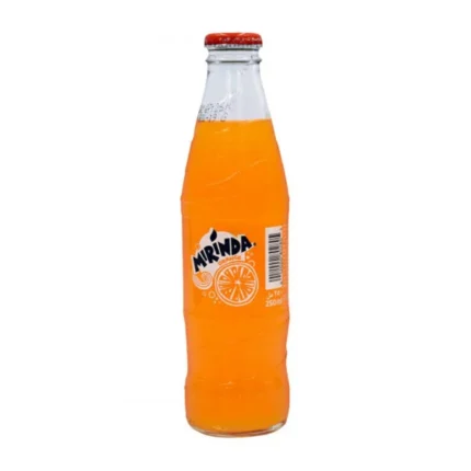 MIRINDA ORANGE GLASS BOTTLE 250ML