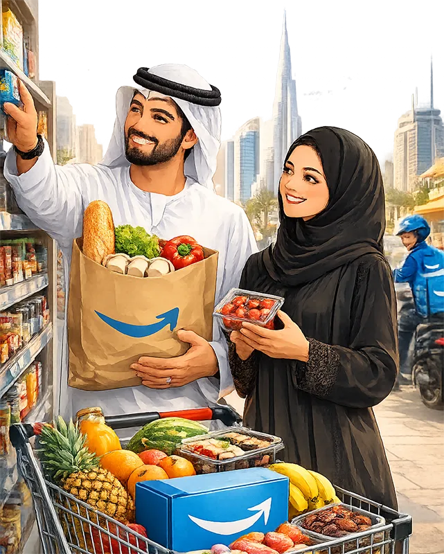 Online Grocery shopping with fast delivery in Dubai