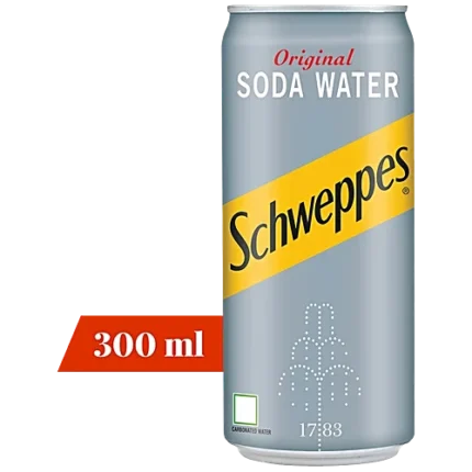 SCHWEPPES SODA WATER 300ML