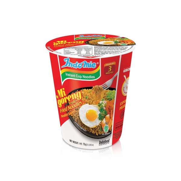 a270c3cd281980a5d73de0695cbbcf64 (1) Indomie Instant Fried Noodles Mi Goreng Cup 75g - Image 1
